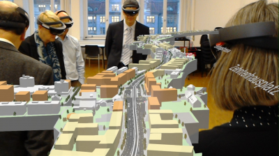 HoloPlanning – Mit Augmented Reality digital die Stadt der Zukunft planen
